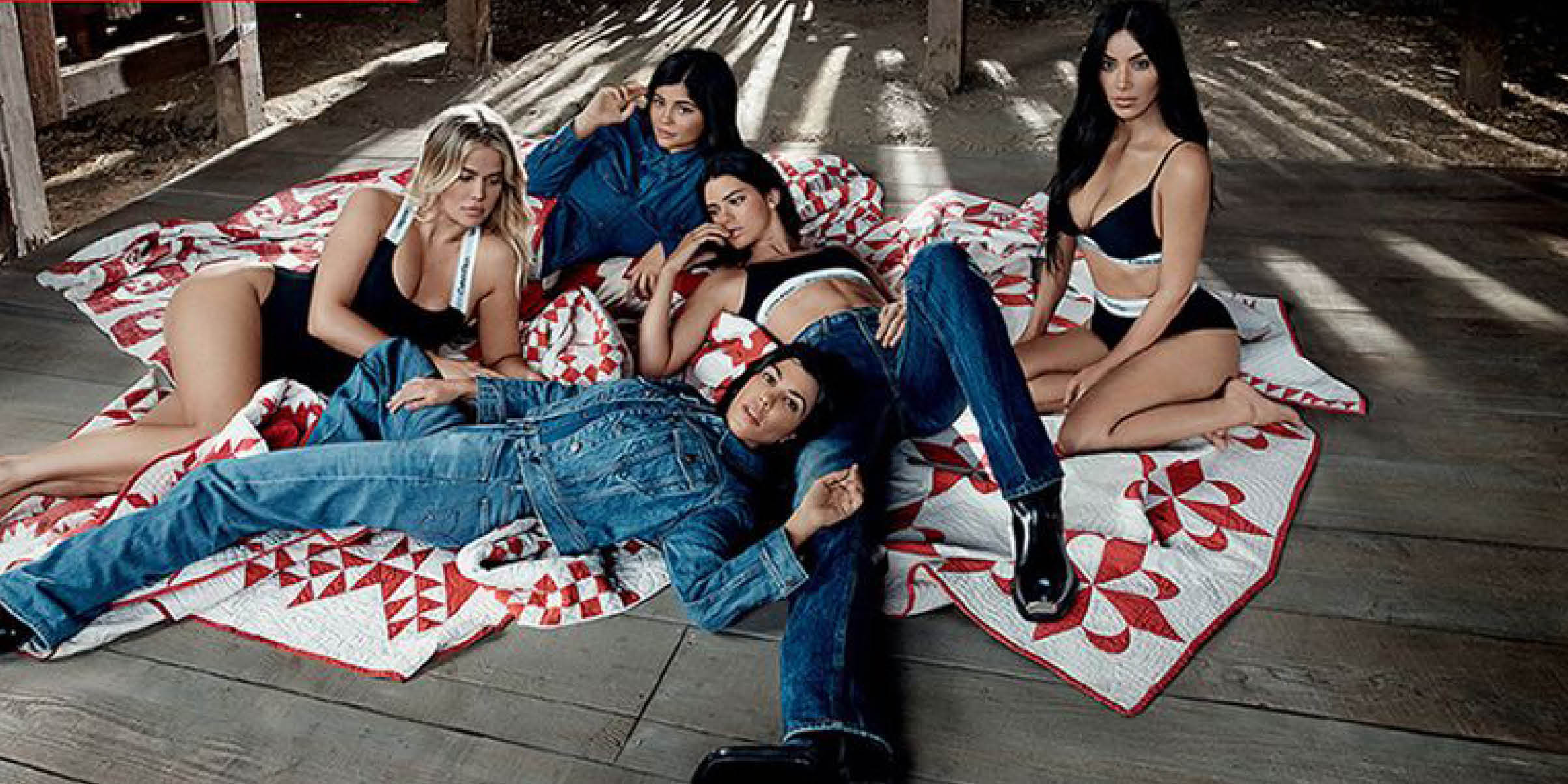 Kylie Jenner Covers Her Stomach In Family Calvin Klein Underwear Campaign |  Cosmopolitan Middle East
