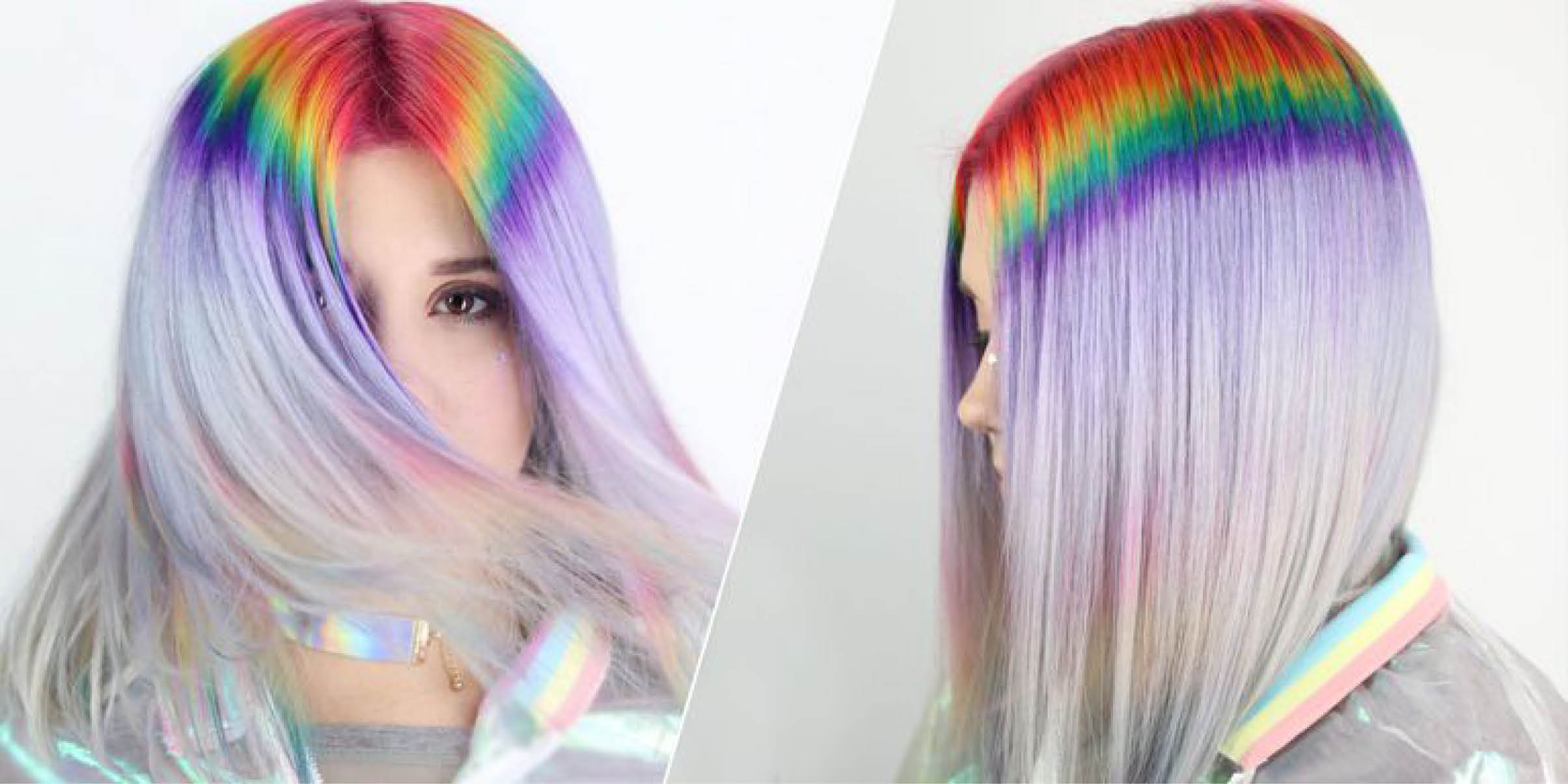 Prism Roots: The Dreamiest Hair Color Combination You've Ever Seen |  Cosmopolitan Middle East