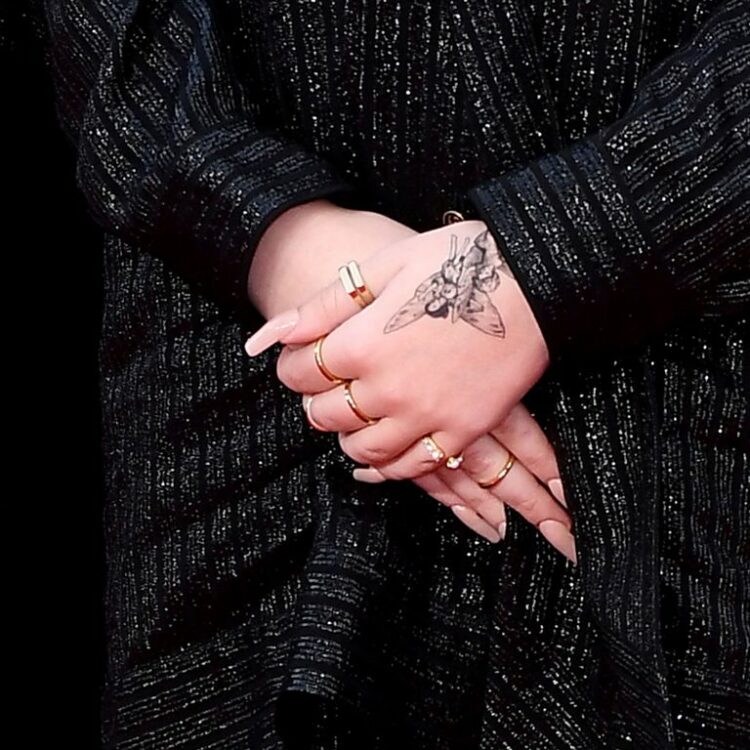 Billie Eilish subtly debuted a new fairy hand tattoo at the 'No Time to ...