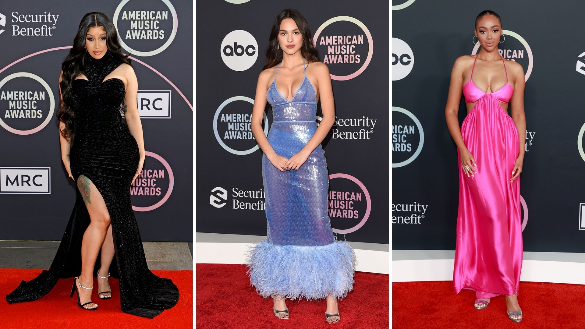 AMAs 2021: The best-dressed celebrities from this year's red carpet