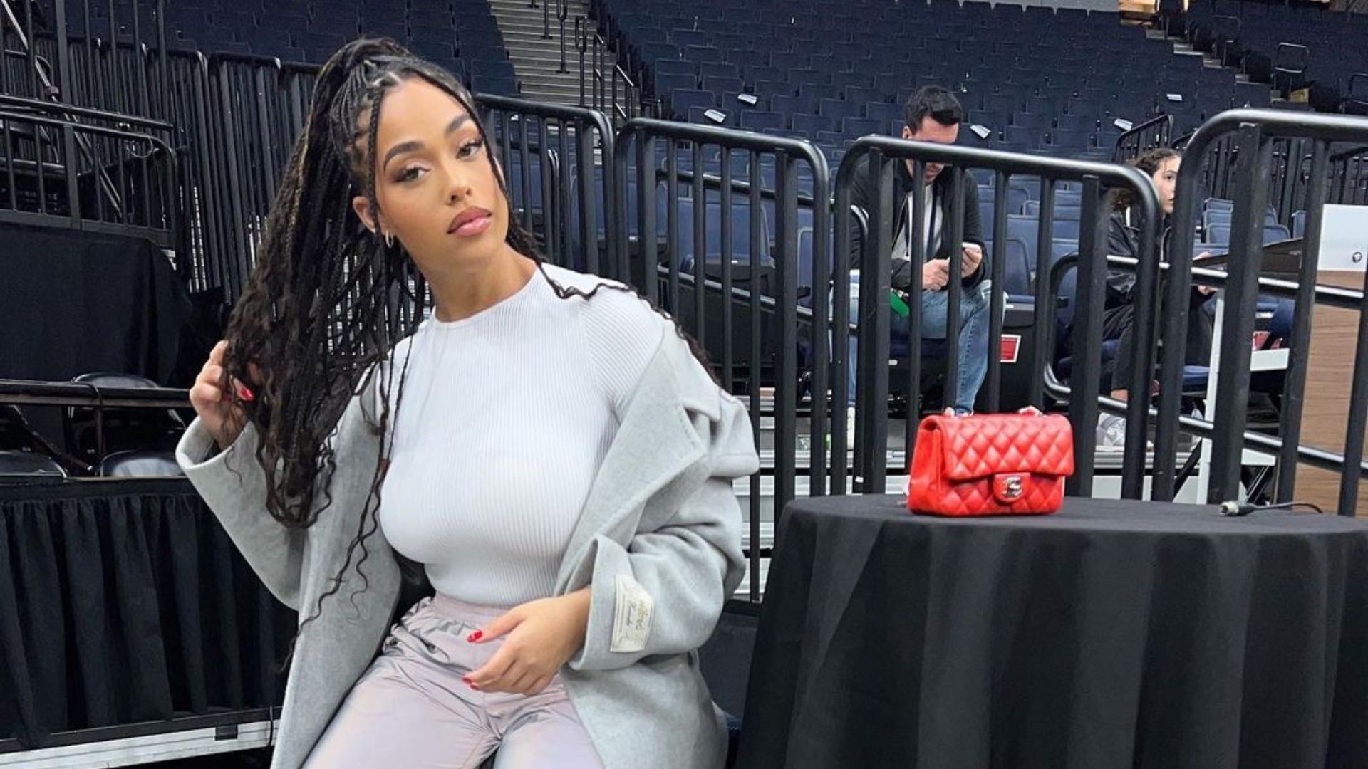 Jordyn Woods steps out in this Lebanese designer's outfit
