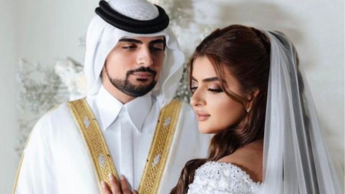 Mabrook! HH Sheikha Mahra Al Maktoum and husband Sheikh Mana are ...