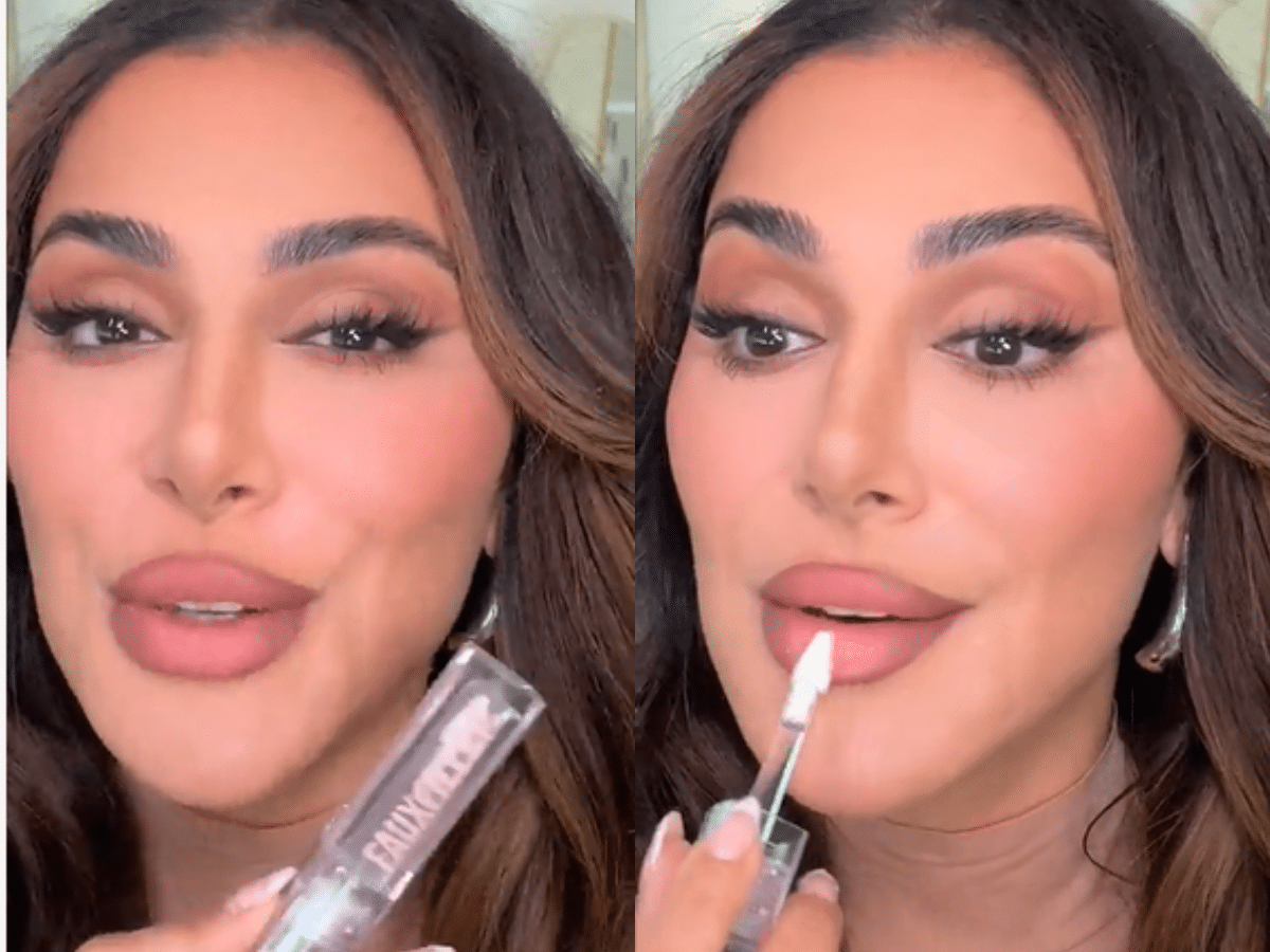 Huda Beauty FAUX FILLER Extra Shine Lip Gloss: Huda Kattan gives Cosmo