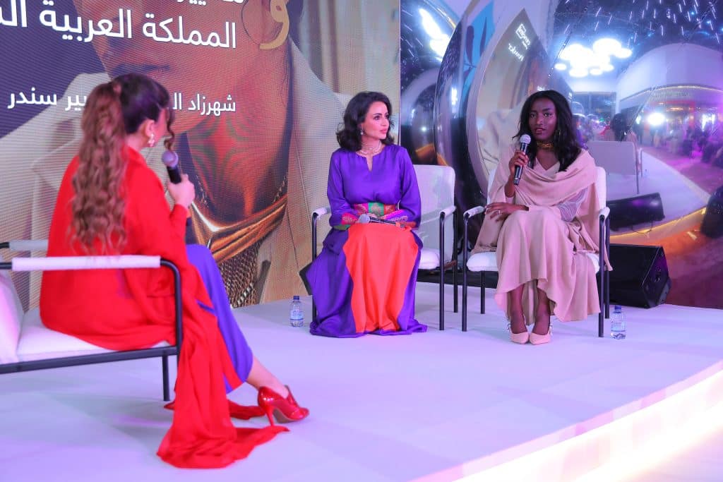 Cenomi event Abeer Sinder Saudi arabia's first black influencer