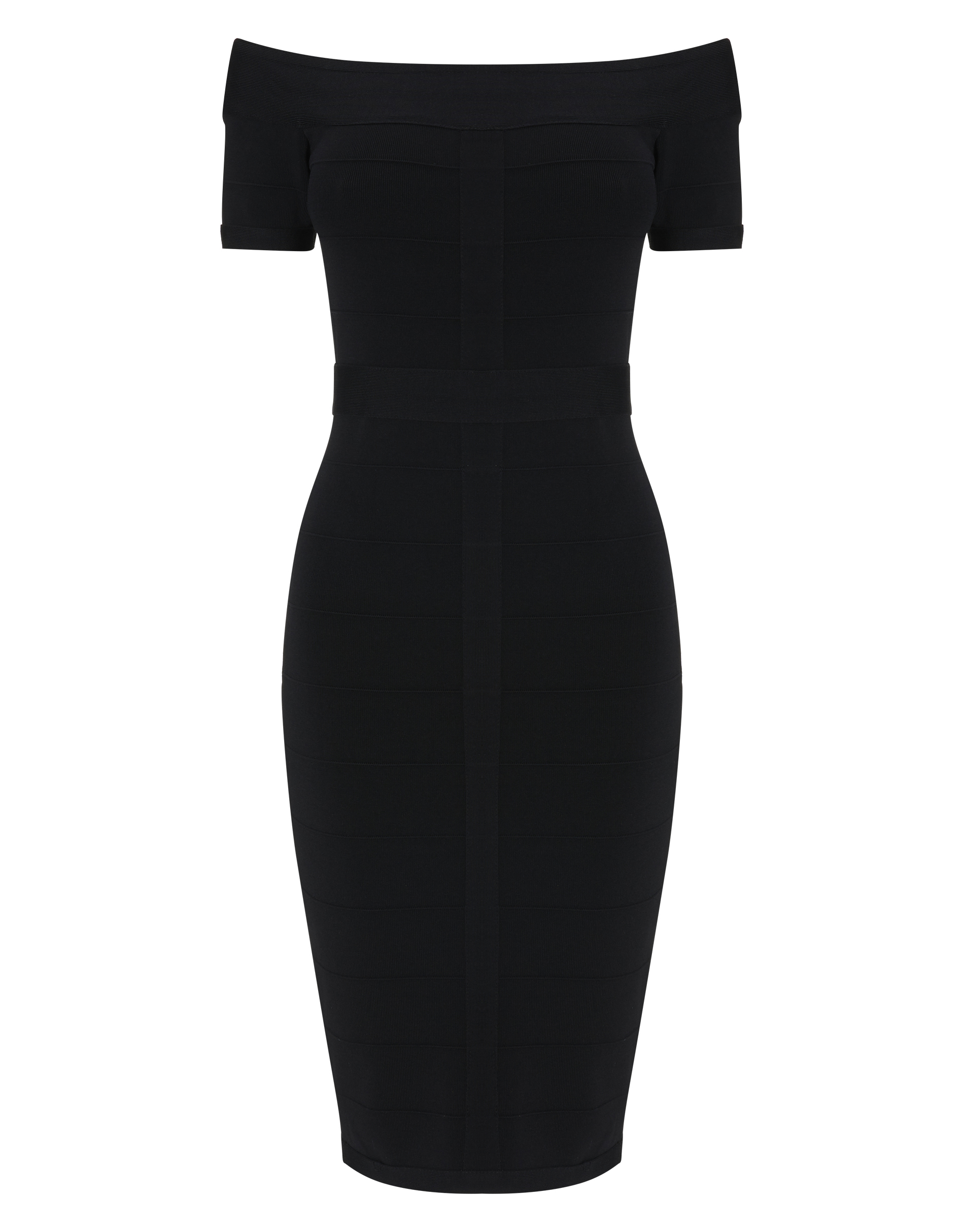 lipsy sequin top cami bodycon dress in black