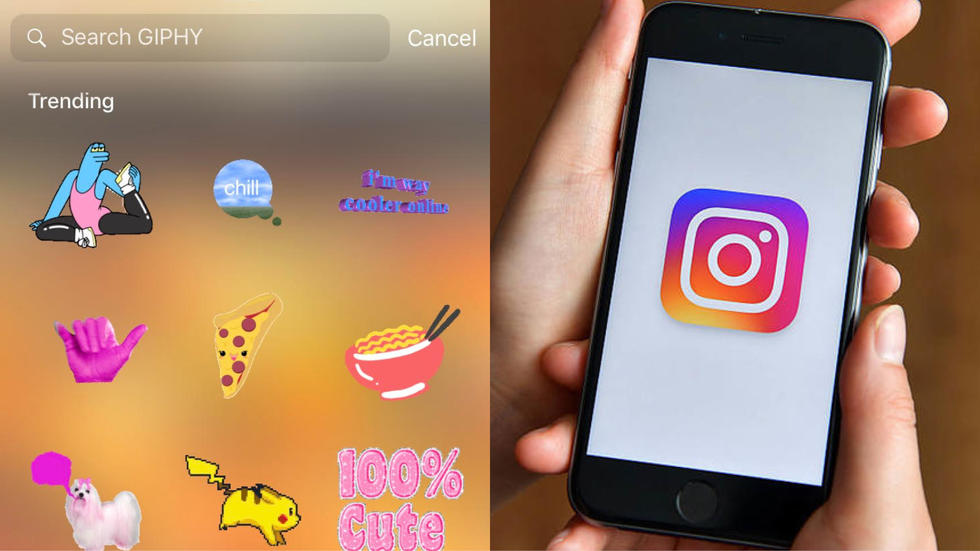 The GIF Sticker Feature Is Back On Instagram | Cosmo Reports, Homepage ...