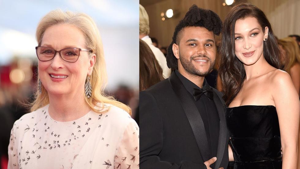 Meryl Streep, The Weeknd, Bella Hadid, and more celebs 