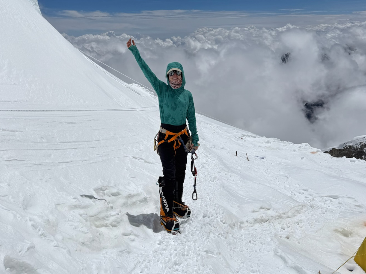 Arab mountaineer Nelly Attar on breaking records and breaking barriers