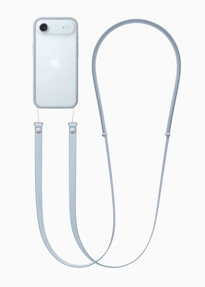 the iphone air and its matching rossbody lanyard