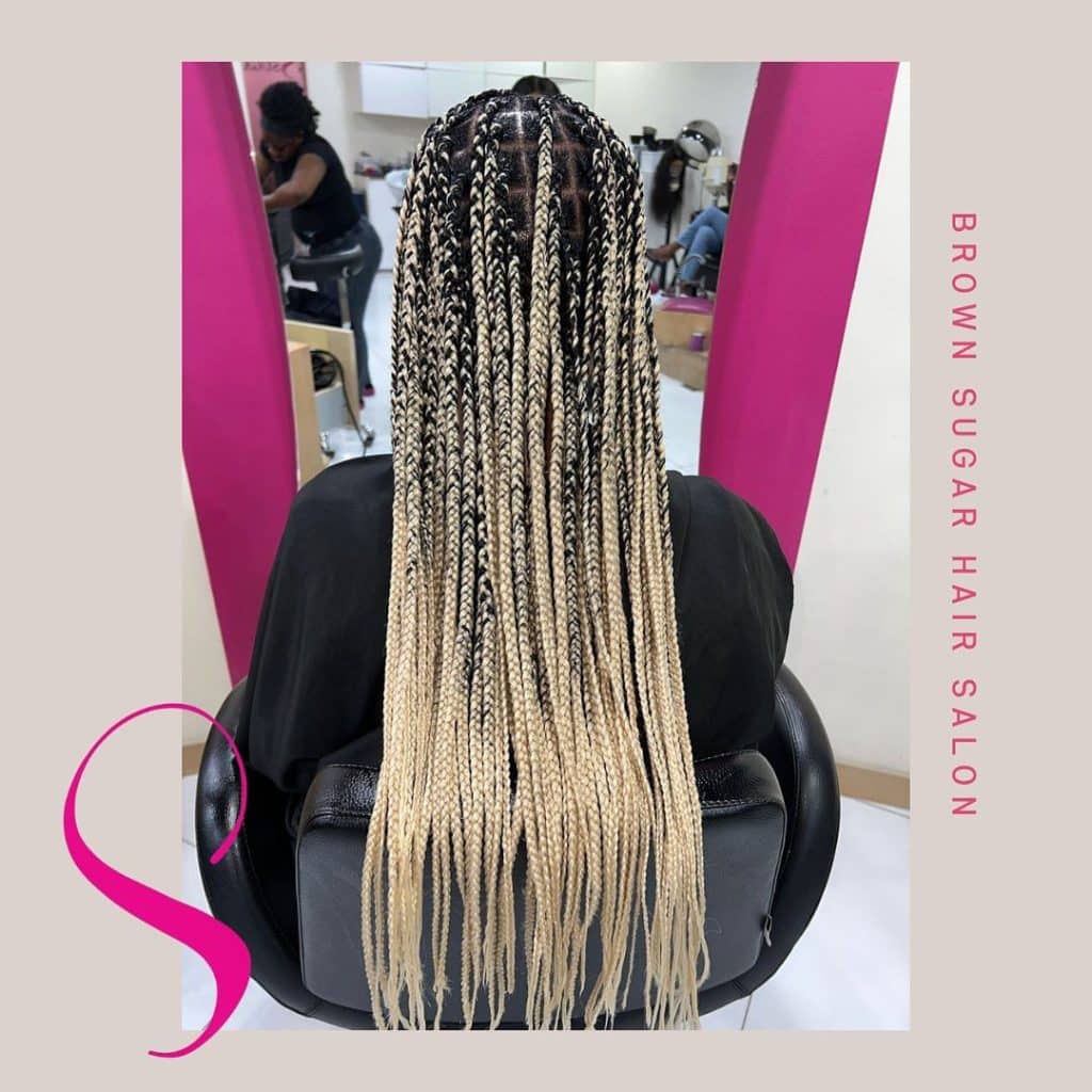 afro hair salon dubai brown sugar